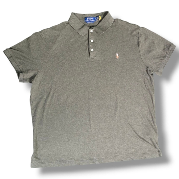 Polo Ralph Lauren | Custom Slim Fit 100% Cotton Short Sleeve Polo Shirt - Picture 1 of 13